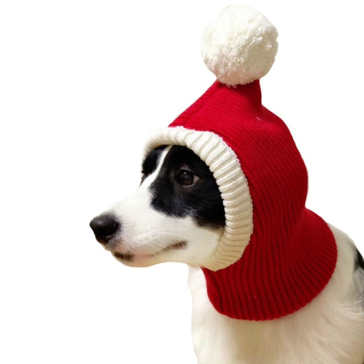 Gorro navideño de lana para otoño e invierno para mascotas, XS, L, XL