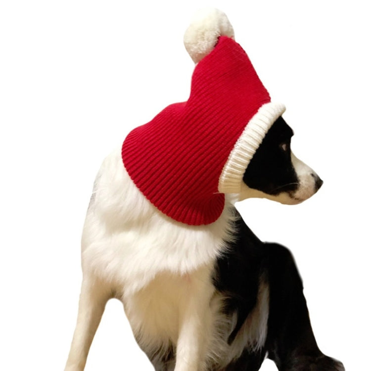 Gorro navideño de lana para otoño e invierno para mascotas, XS, L, XL