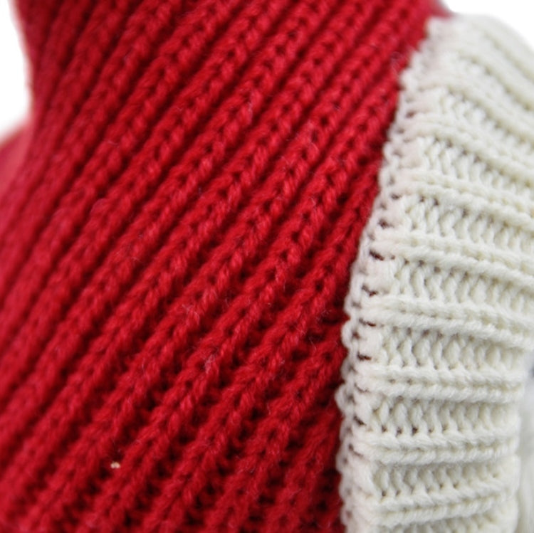 Gorro navideño de lana para otoño e invierno para mascotas, XS, L, XL