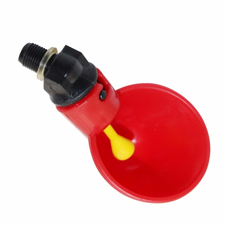Bebedero automático para codornices, bebedero para pollos con tetina amarilla, sistema de agua potable para aves de corral