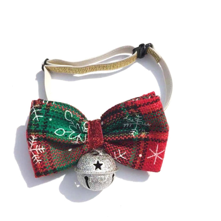 Juego de 2 piezas de sombrero navideño y pajarita para mascotas, accesorios navideños, Bow Tie Set
