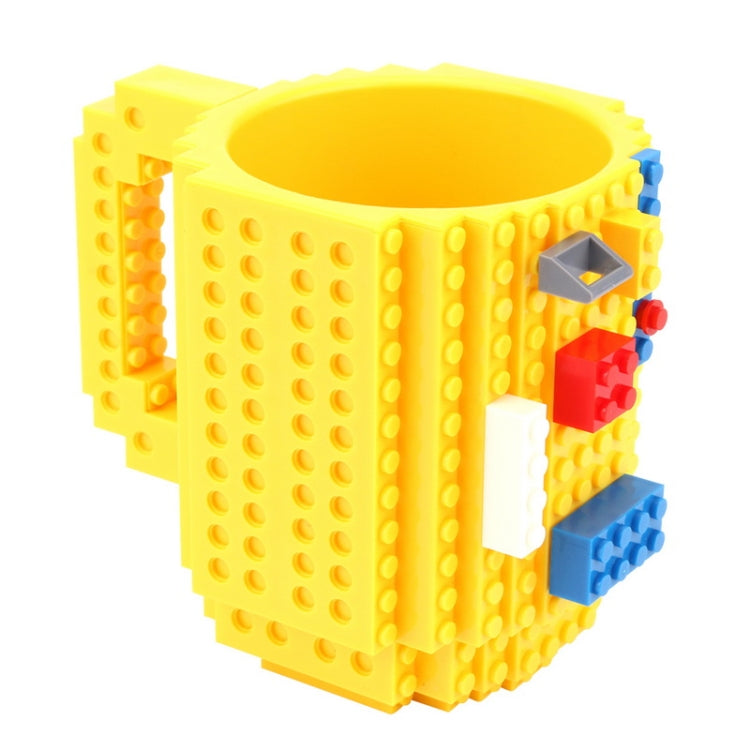 Diseño de bloques de construcción Taza para leche, cafe , jugos y mas.