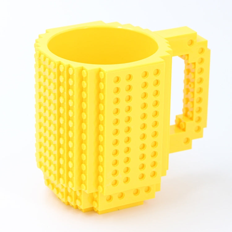 Diseño de bloques de construcción Taza para leche, cafe , jugos y mas.