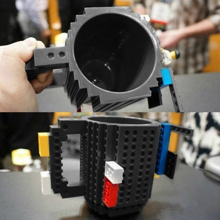 Diseño de bloques de construcción Taza para leche, cafe , jugos y mas.