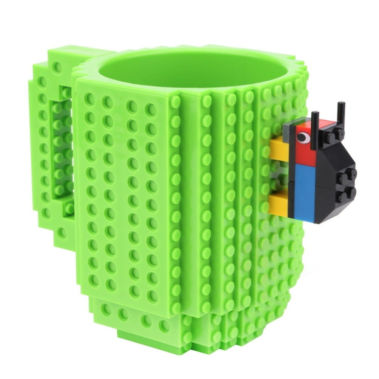 Diseño de bloques de construcción Taza para leche, cafe , jugos y mas.