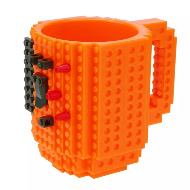 Diseño de bloques de construcción Taza para leche, cafe , jugos y mas.