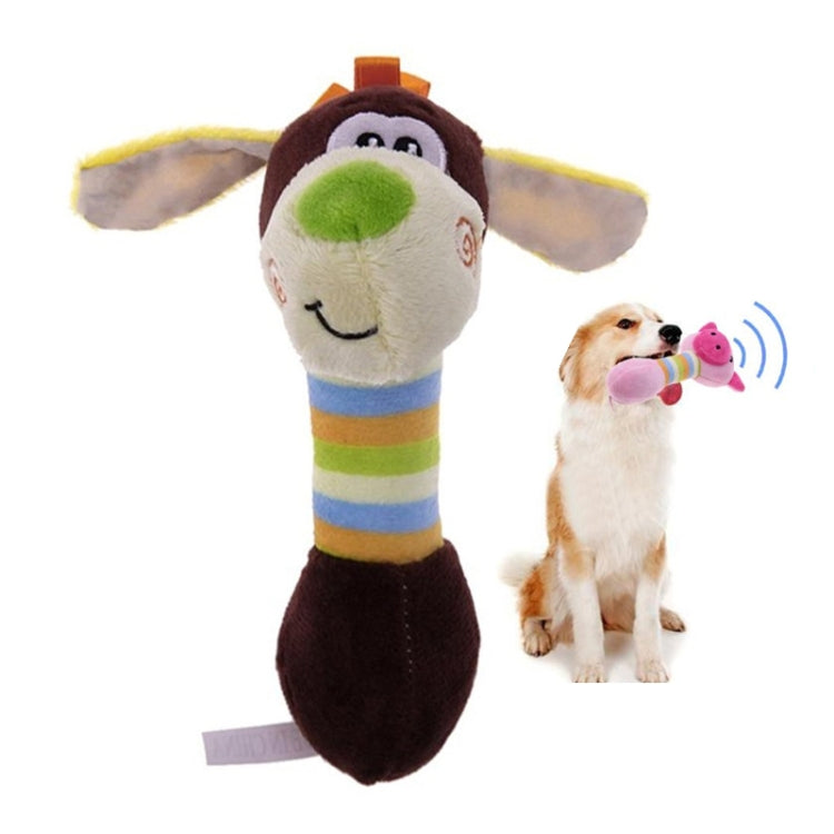2 uds lindos Juguetes para perros masticar con chirrido animales juguetes para mascotas cachorro de peluche ardilla que toca la bocina para perros gato masticar juguete con chirrido productos para perros
