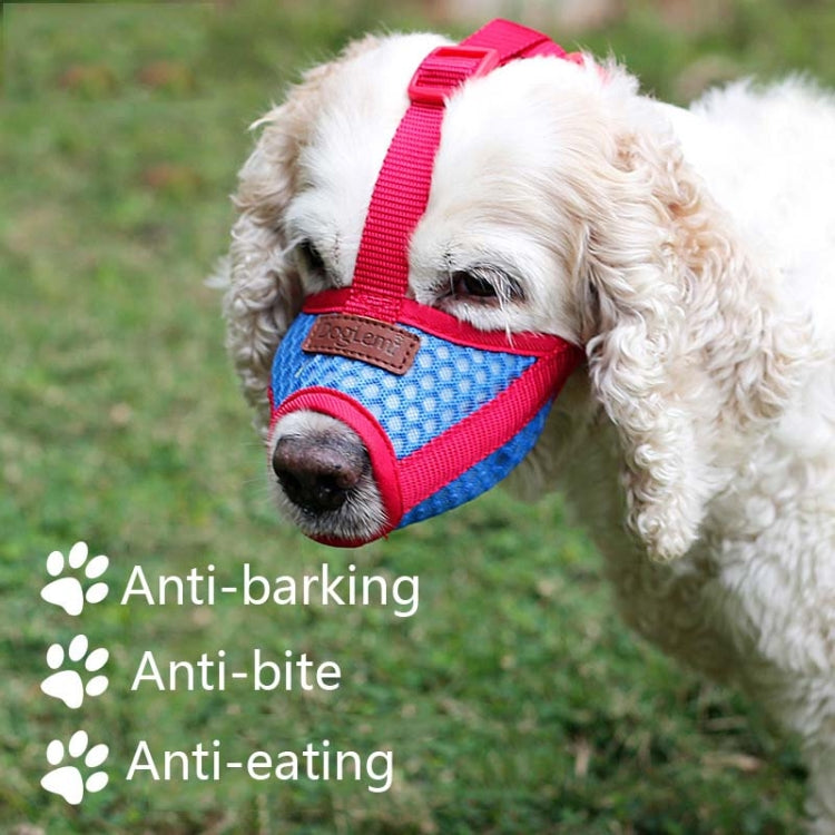 Doglemi Bozal para perro Suministros para mascotas Tapón de corteza transpirable Bozal Cubierta para la boca del perro, S, M, L, XL