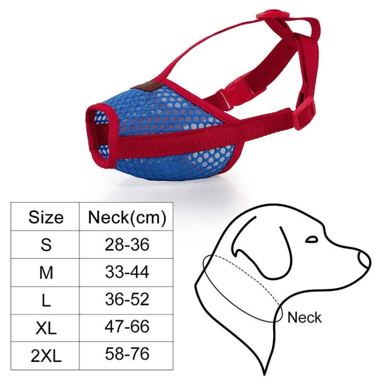 Doglemi Bozal para perro Suministros para mascotas Tapón de corteza transpirable Bozal Cubierta para la boca del perro, S, M, L, XL