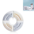 Dispensador de agua automático redondo para mascotas, núcleo de filtro de alto valor de yodo, filtro de carbón activado de cáscara de coco, algodón, 4 PCS/Box, 6 PCS/Box, 8 PCS/Box, 12 PCS/Box