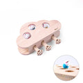 Juguetes para hámster y gatos Suministros para gatos de madera maciza, Cloud Hairy Mouse