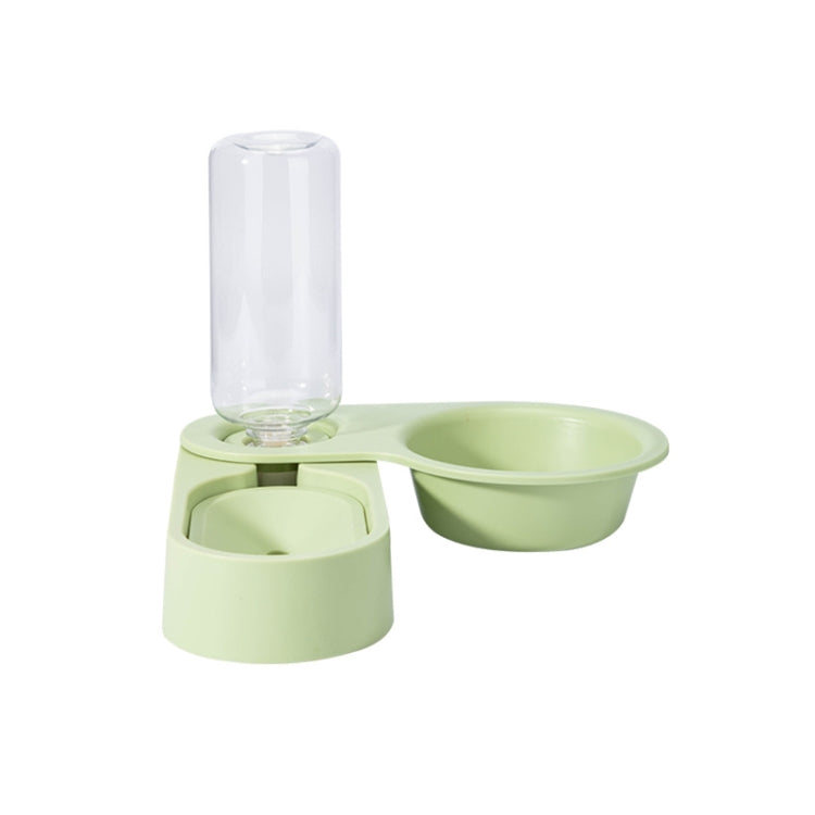 Suministros para mascotas, cuenco de comida para perros y gatos, cuenco doble giratorio plegable, Green Without Bowl, Purple Without Bowl, Pink Without Bowl, Gray Without Bowl, Green With Bowl, Purple With Bowl, Pink With Bowl, Gray With Bowl