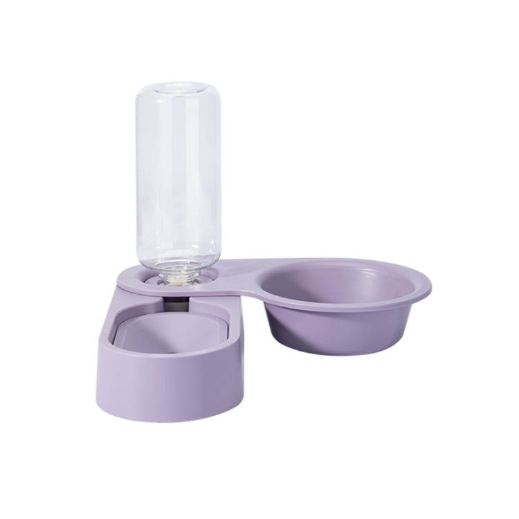 Suministros para mascotas, cuenco de comida para perros y gatos, cuenco doble giratorio plegable, Green Without Bowl, Purple Without Bowl, Pink Without Bowl, Gray Without Bowl, Green With Bowl, Purple With Bowl, Pink With Bowl, Gray With Bowl