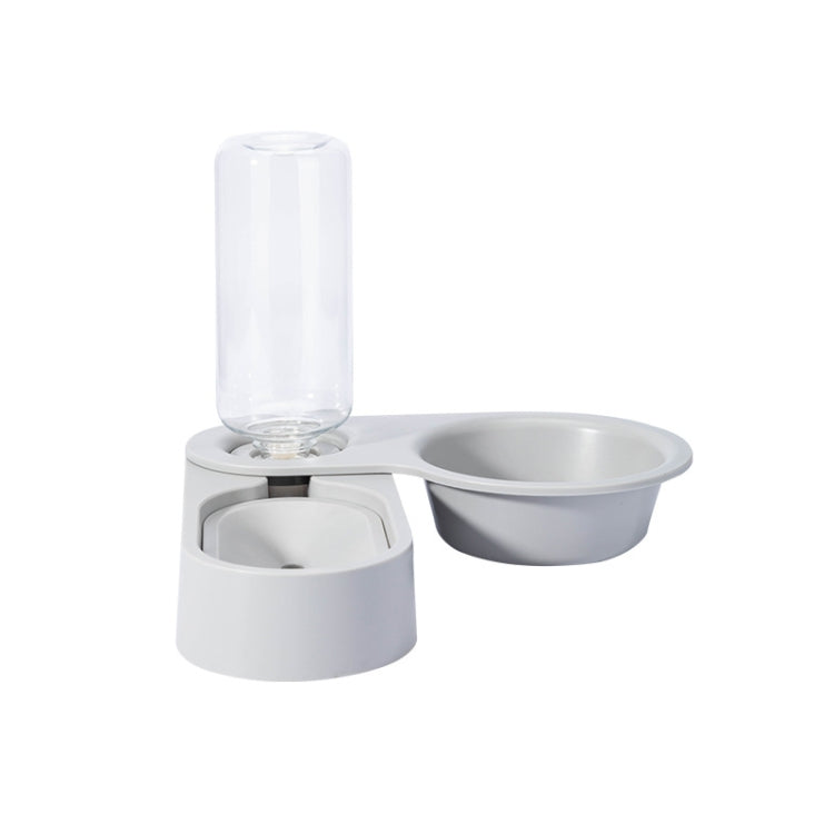 Suministros para mascotas, cuenco de comida para perros y gatos, cuenco doble giratorio plegable, Green Without Bowl, Purple Without Bowl, Pink Without Bowl, Gray Without Bowl, Green With Bowl, Purple With Bowl, Pink With Bowl, Gray With Bowl