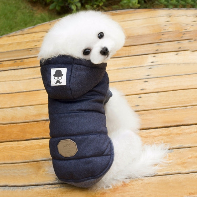 Abrigo acolchado de invierno Chaqueta de algodón súper cálida y suave para perro mascota, S, M, L, XL, XXL