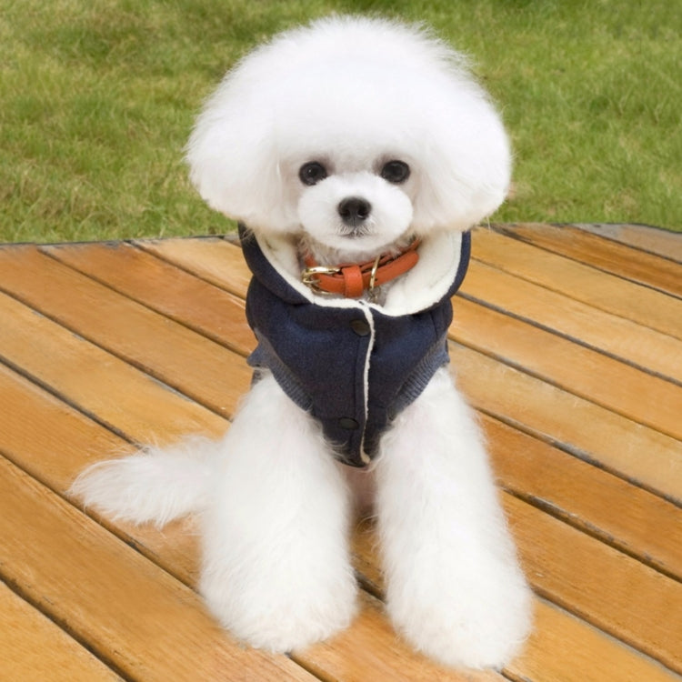 Abrigo acolchado de invierno Chaqueta de algodón súper cálida y suave para perro mascota, S, M, L, XL, XXL