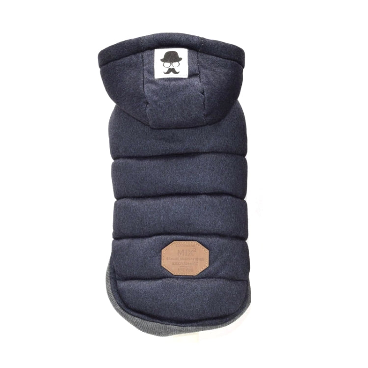 Abrigo acolchado de invierno Chaqueta de algodón súper cálida y suave para perro mascota, S, M, L, XL, XXL