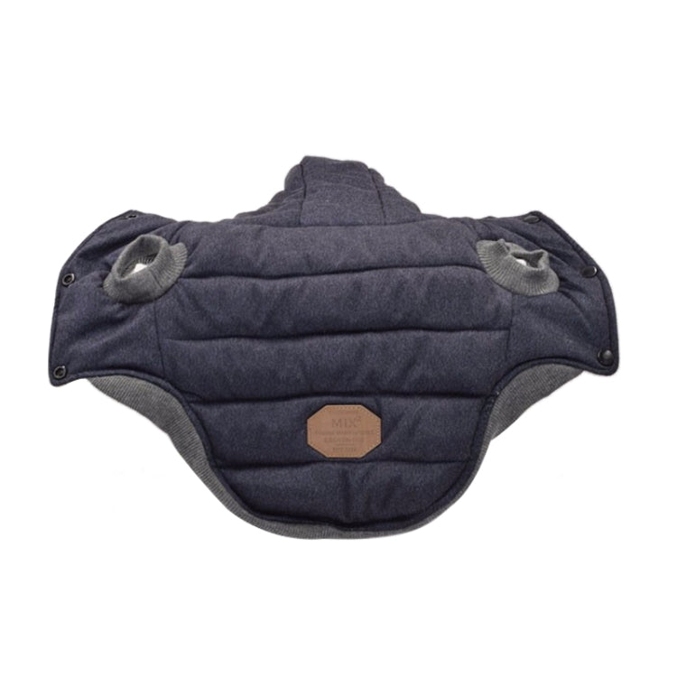 Abrigo acolchado de invierno Chaqueta de algodón súper cálida y suave para perro mascota, S, M, L, XL, XXL