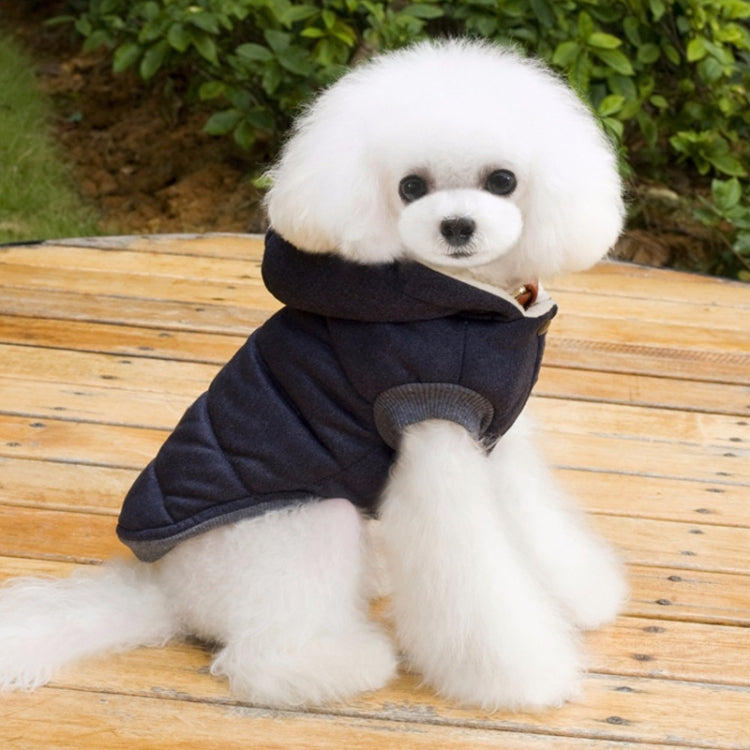 Abrigo acolchado de invierno Chaqueta de algodón súper cálida y suave para perro mascota, S, M, L, XL, XXL
