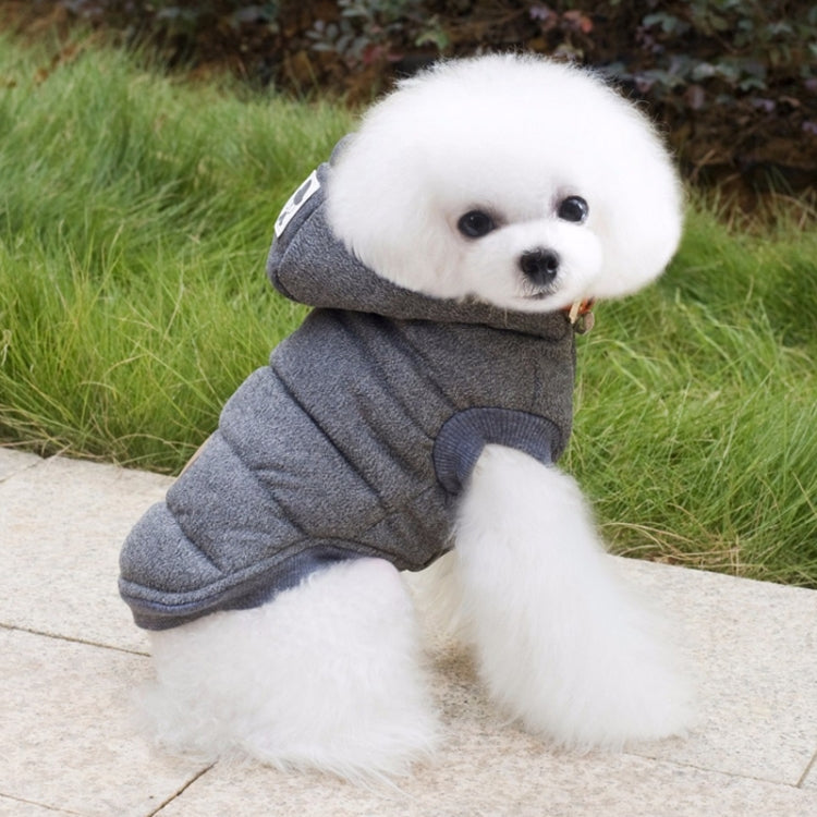 Abrigo acolchado de invierno Chaqueta de algodón súper cálida y suave para perro mascota, S, M, L, XL, XXL