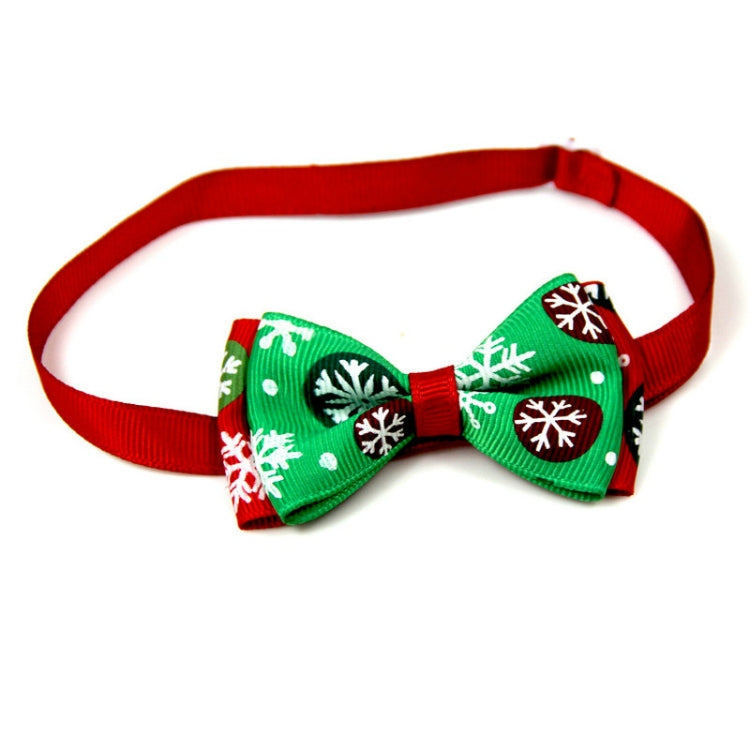 5 uds Navidad vacaciones Gato perro Collar pajarita correa ajustable para el cuello gato accesorios de aseo para perros producto para mascotas