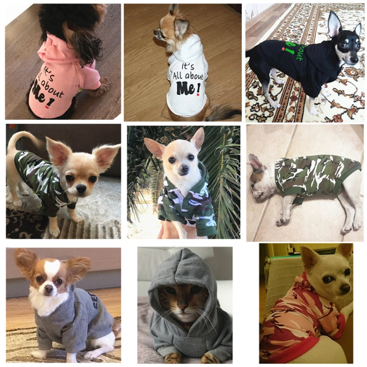 Ropa de suéter para perros con capucha de lana de otoño e invierno, S, M, L