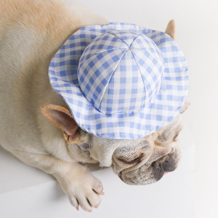 2 PCS Perro ?? Sombrero Verano Fresco Foto Decoración Mascota Gato Sombrero para el sol, S, M