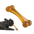 Juguete de mordedura de perro de limpieza de palo molar de perro de PU de nailon, Large Double Head Arched Bone, Small Double Bone, Large Double Bone