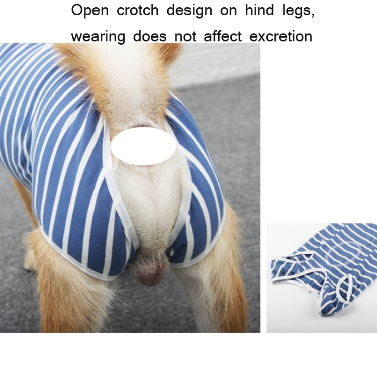 Bata quirúrgica de esterilización para mascotas, ropa de enfermería postoperatoria altamente elástica y transpirable, XS, S, M, L, XXL, XXXL