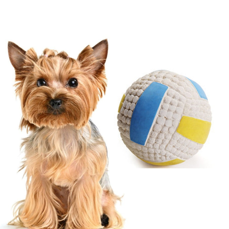 Juguete para perros Látex Mordedura de perro Bola con sonido Juguetes para mascotas, Large Volleyball, Large Tennis, Large  Rugby