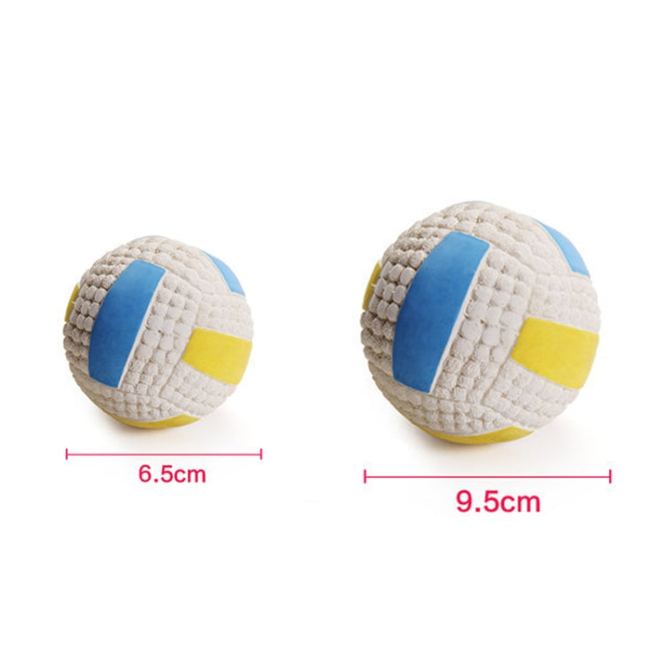 Juguete para perros Látex Mordedura de perro Bola con sonido Juguetes para mascotas, Large Volleyball, Large Tennis, Large  Rugby
