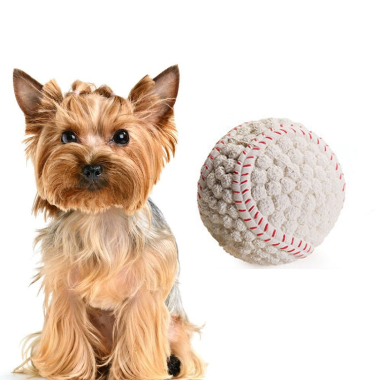 Juguete para perros Látex Mordedura de perro Bola con sonido Juguetes para mascotas, Large Volleyball, Large Tennis, Large  Rugby