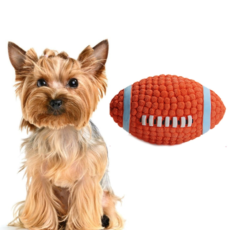 Juguete para perros Látex Mordedura de perro Bola con sonido Juguetes para mascotas, Large Volleyball, Large Tennis, Large  Rugby