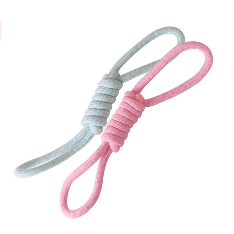 Juguete de limpieza de dientes molares para perros Cuerda de algodón tejida de color caramelo, Cotton Rope Single Ball, Single Ball, Double Ball, Hand Pulling Ball, 5 PCS Dumbbell Ball, 3 PCS Donut, Bone, Corn Stick, 7 Corn Handle Stick                ...