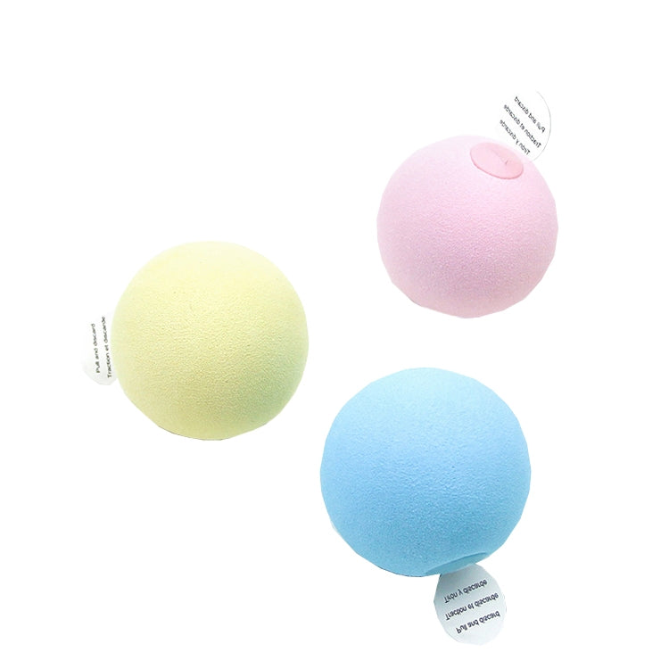 3 PCS Bola de juguete de gato divertido Simulación Animal Vocal Ball, EVA Material