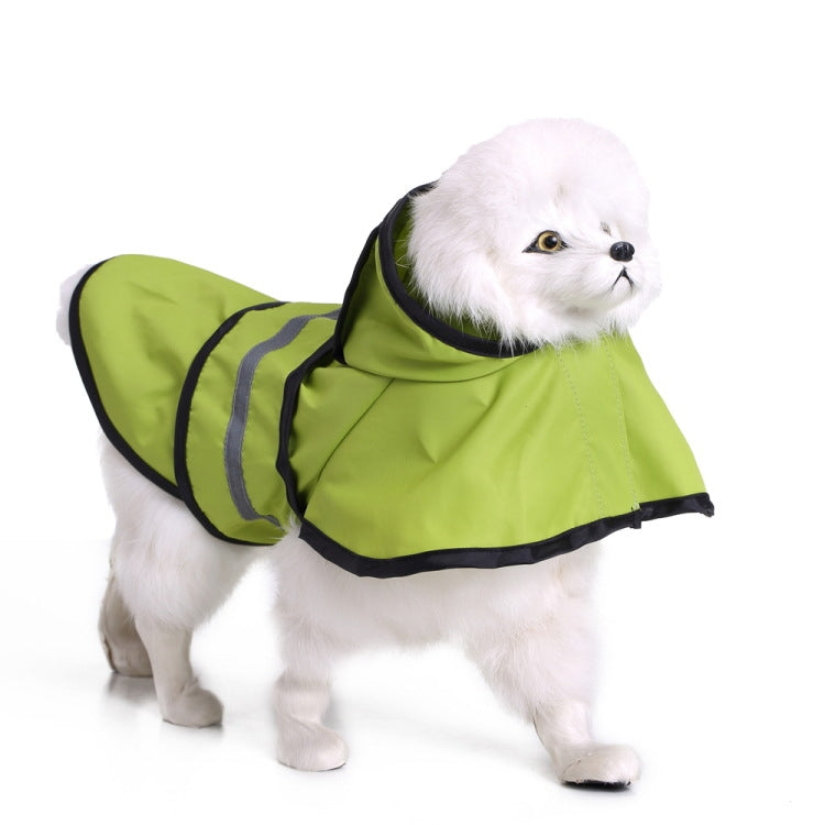 Chubasquero reflectante para mascotas Poncho grande para perros, XS, S, M, L, XL, 2XL, 3XL, 4XL