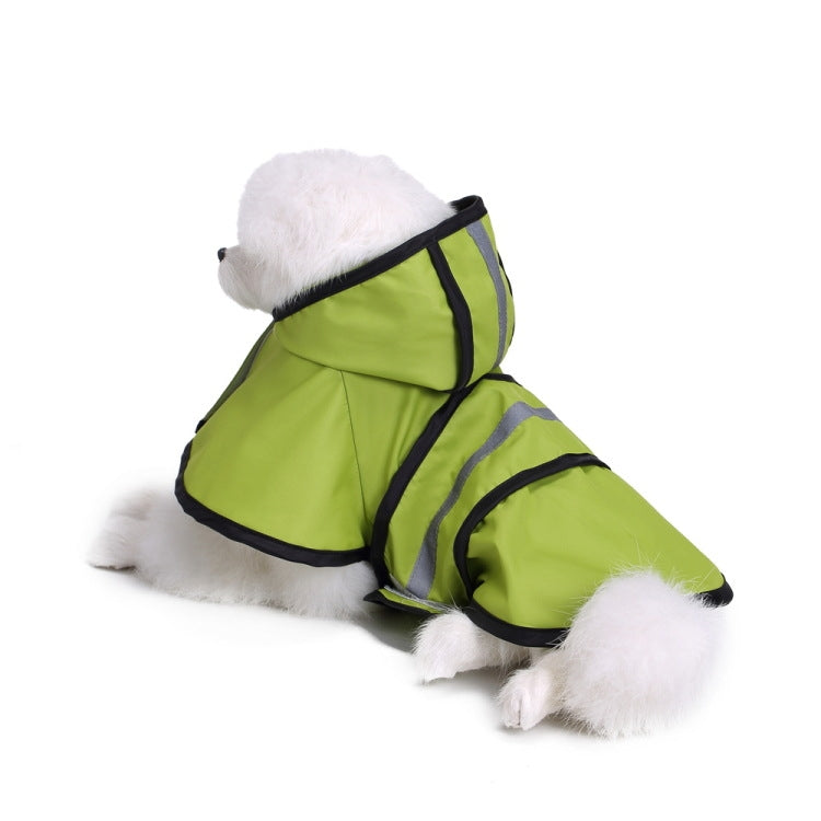 Chubasquero reflectante para mascotas Poncho grande para perros, XS, S, M, L, XL, 2XL, 3XL, 4XL