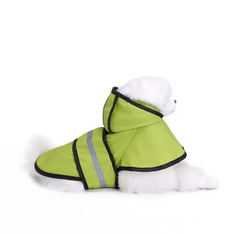 Chubasquero reflectante para mascotas Poncho grande para perros, XS, S, M, L, XL, 2XL, 3XL, 4XL