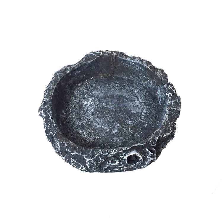 Reptil Agua Comida Cuenca Tortuga Lagarto Serpiente Cuenca de agua, 3 PCS Little Red Food Bowl, 2 PCS Small Gray Food Bowl, 2 PCS Wood Pattern Food Bowl, 2 PCS Large Food Bowl
