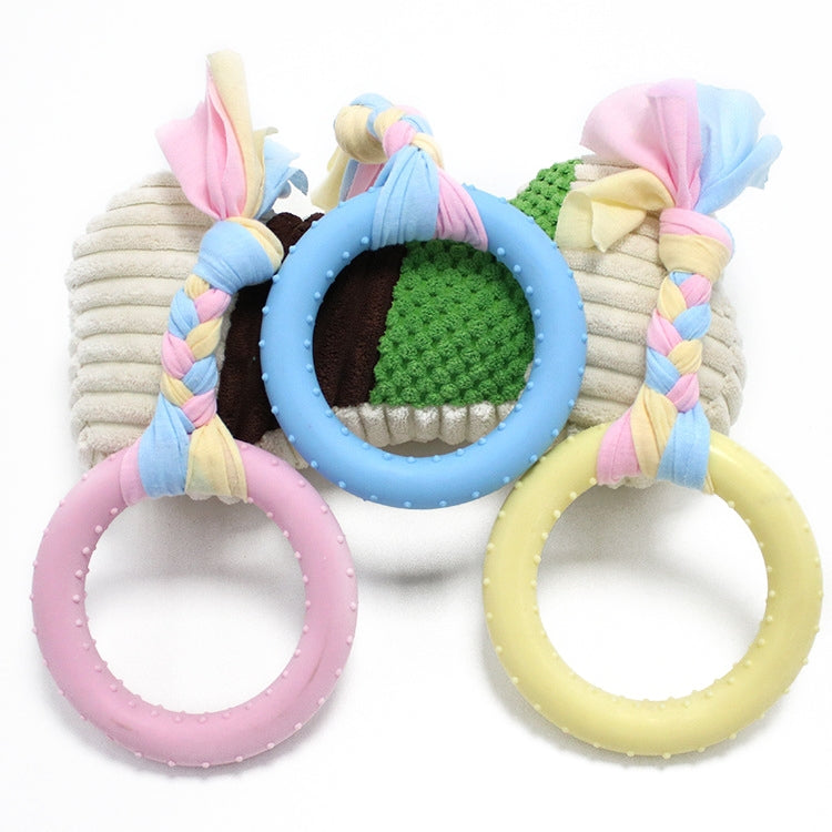 3 uds juguetes para mascotas TPR resistencia a mordeduras suministros para perros juguetes de tela de cuerda de algodón, Big Circle, Circle, Star, Wallery, Triangular, Sub-shot Ball, Pentagar, Big Round Ring, Lantern, Middle Bones, Big Bones, Small Bon...