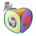 B18210 Túnel cuadrado para gatos Almacenamiento de latas Canal para gatos plegable