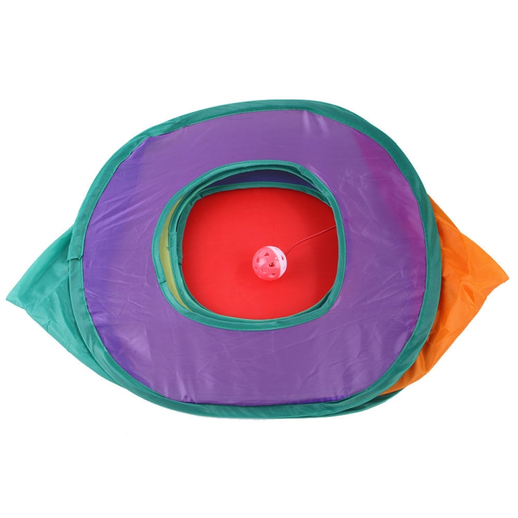 B18210 Túnel cuadrado para gatos Almacenamiento de latas Canal para gatos plegable