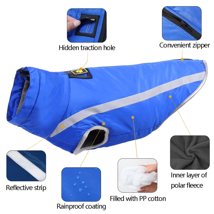 BL-677 Ropa para perros de otoño e invierno, XL, XXL, XXXL, XXXXL, XXXXXL
