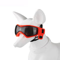 Gafas de sol para perros con montura blanda Anti-UV para mascotas, Rojo, Negro