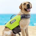 Traje de baño con chaleco salvavidas para perros con estampado reflectante, M, L