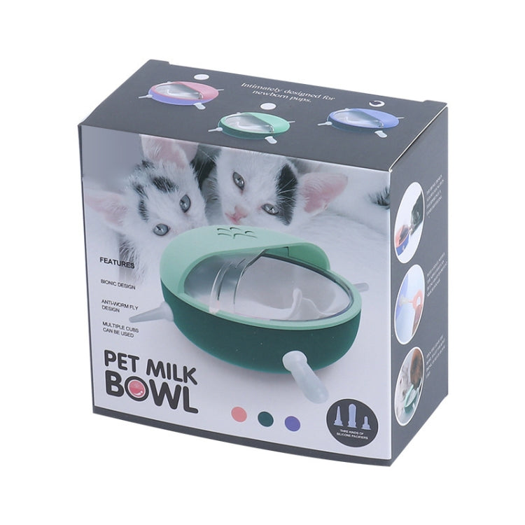 cww-31 Tazón de leche para mascotas con múltiples bocas