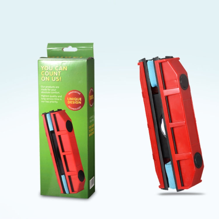 Limpiador de vidrios de gran altura con toallita magnética de doble cara, S1, D2, D3