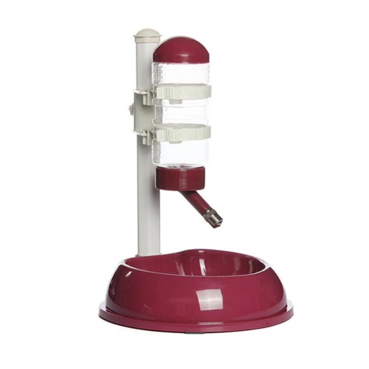 Dispensador de agua automático antideslizante y a prueba de fugas para mascotas, Verde, Rojo de vino, Roja de rosa, Azul