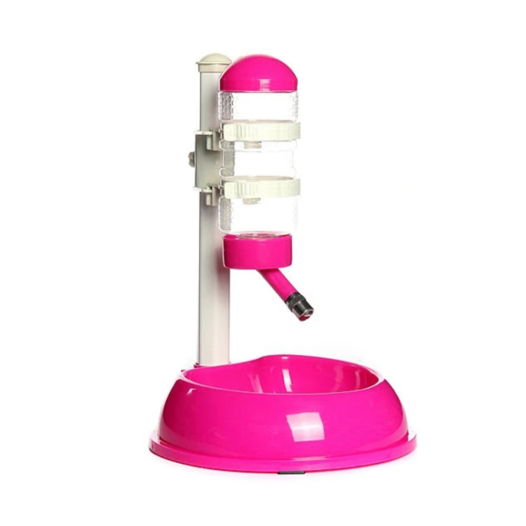 Dispensador de agua automático antideslizante y a prueba de fugas para mascotas, Verde, Rojo de vino, Roja de rosa, Azul