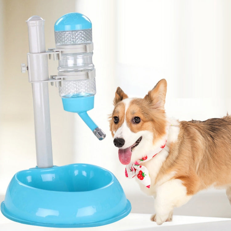 Dispensador de agua automático antideslizante y a prueba de fugas para mascotas, Verde, Rojo de vino, Roja de rosa, Azul